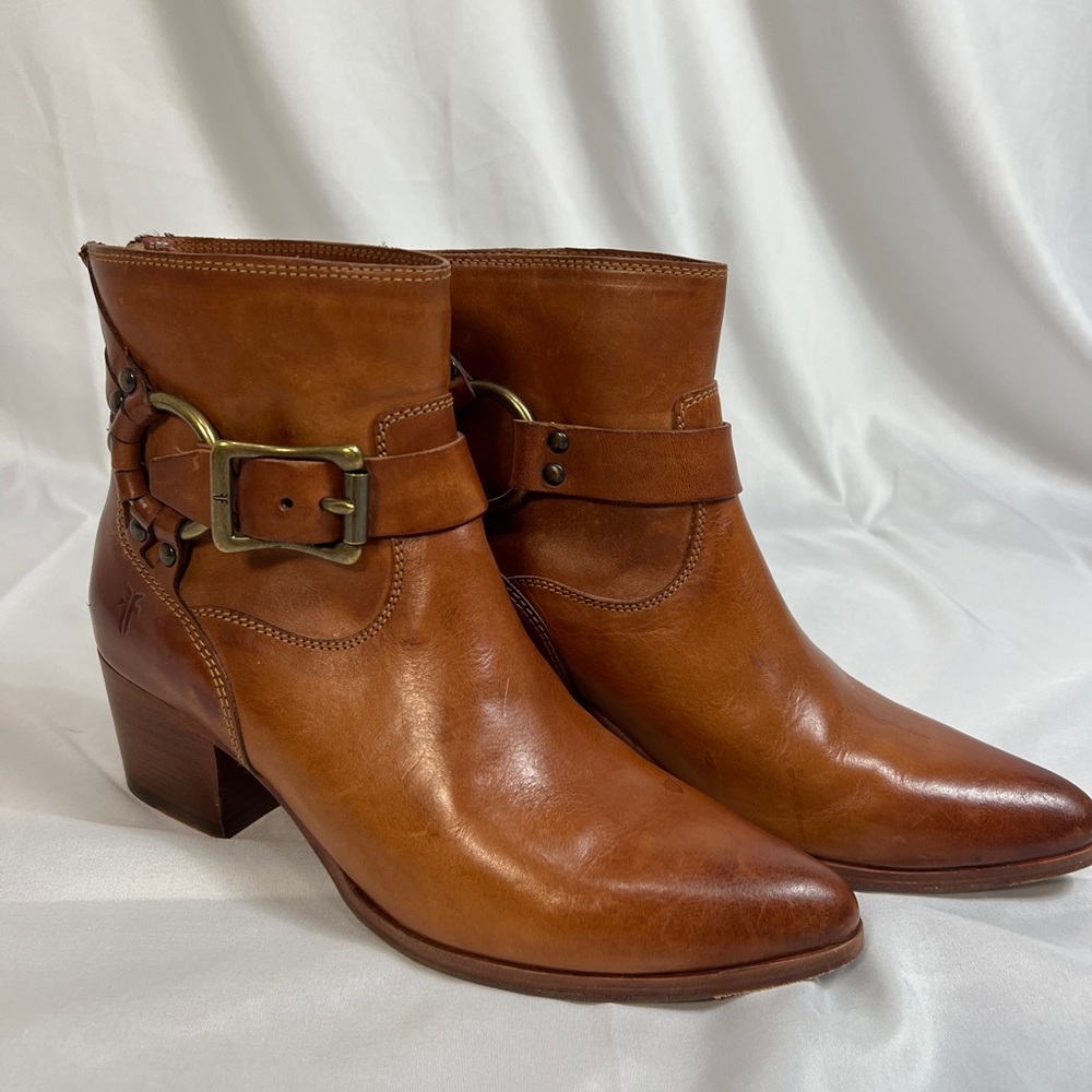 FRYE Brown Leather Ankle boots